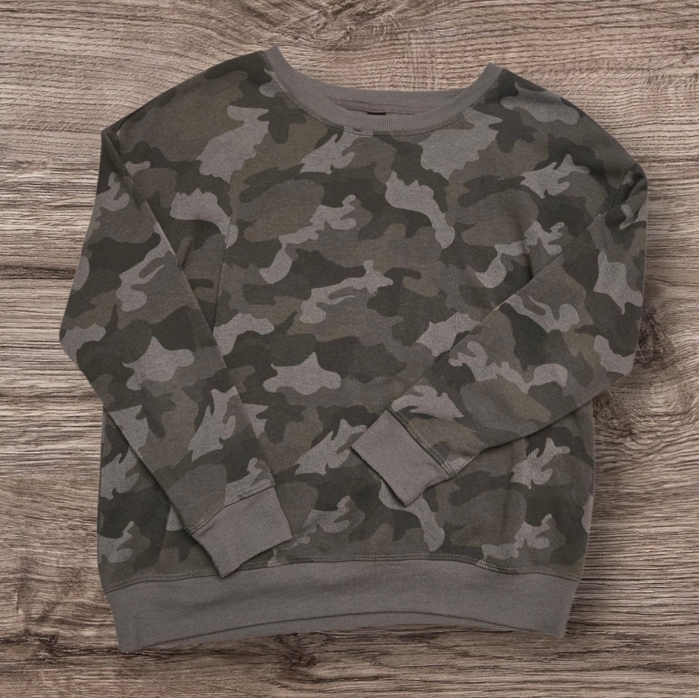 90 Degree By Reflex Camouflage Crew-Neck